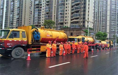 温县市政管道清淤